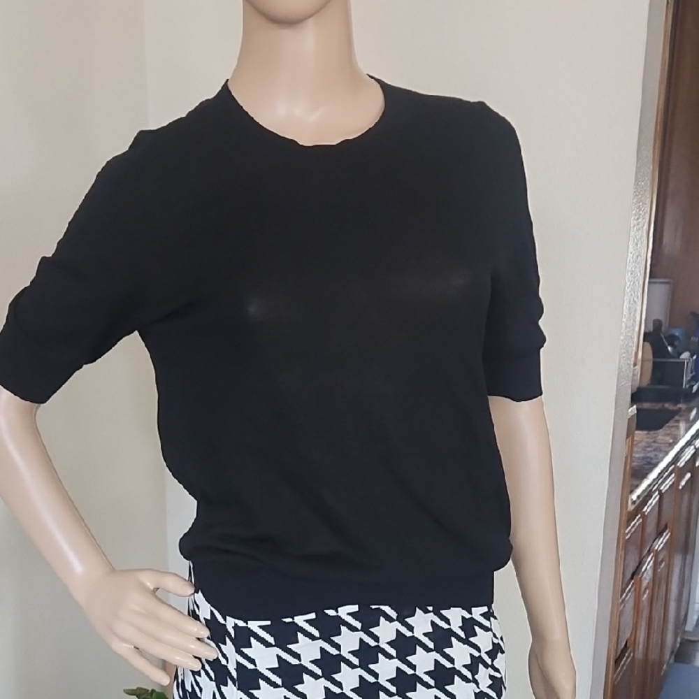 Zara Classic Black Top